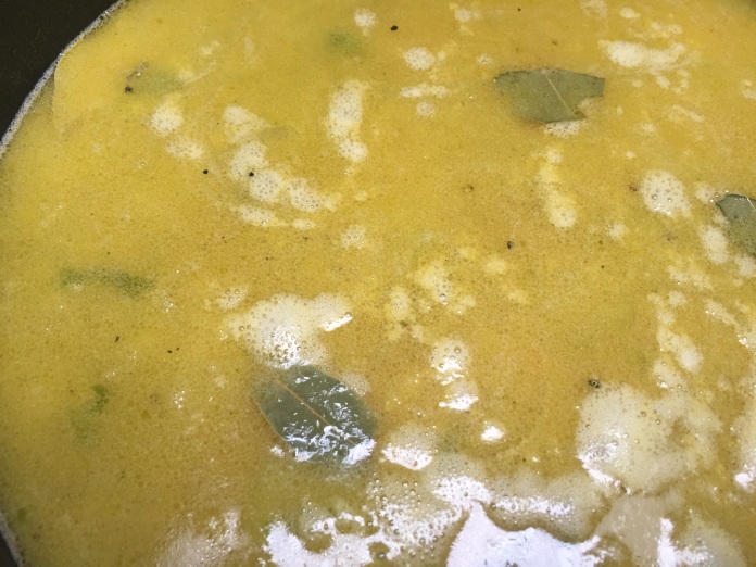 Chicken soup bone broth recipe
