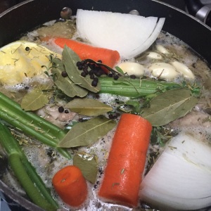 Add vegetables, herbs, and spices